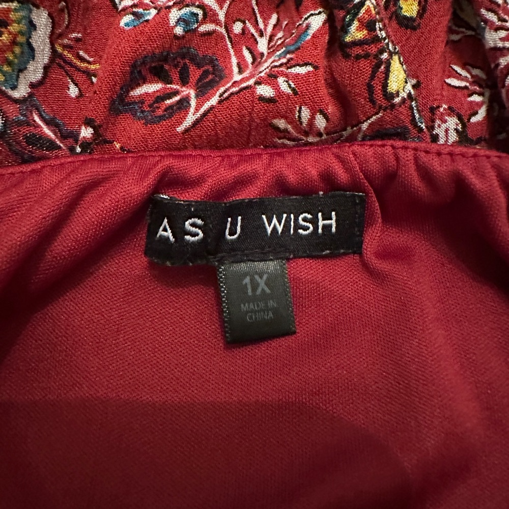 As U Wish Romper Size 1X - Picture 7 of 9